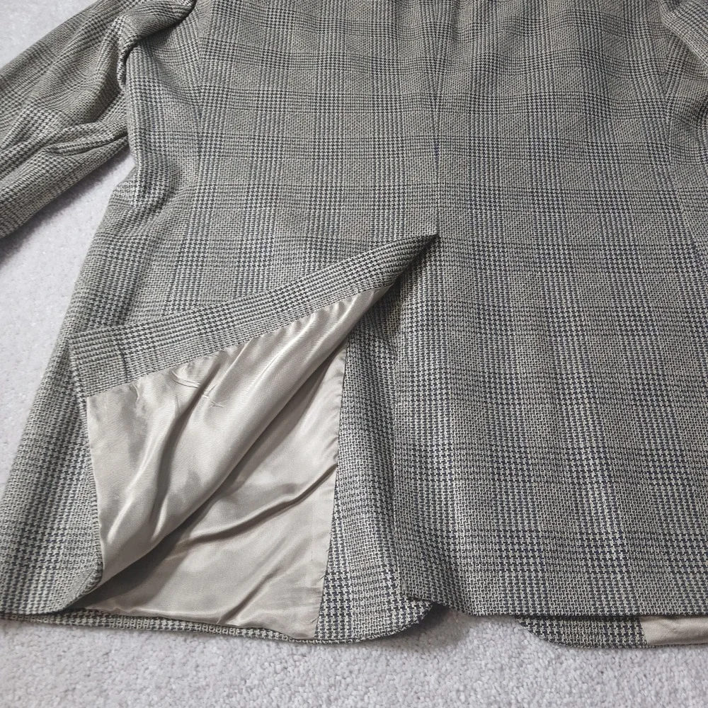 Hart Schaffner Marx Men's Sport Classic Houndstooth 42L-Made USA wool blend $395